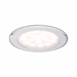 Paulmann 999.20, Spot lumineux encastrable, LED, 2,5 W, 3000 K, 225 lm, Chrome