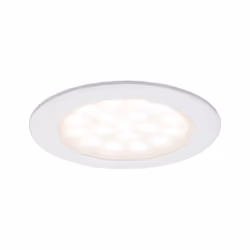 Paulmann 999.21, Spot lumineux encastrable, LED, 2,5 W, 3000 K, 225 lm, Blanc