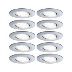Paulmann 999.25 Spot lumineux encastrable Chrome LED 6,5 W