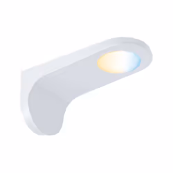 Paulmann 999.57, Mur, Blanc, Plastique, 1 pièce(s), Mat, Rond