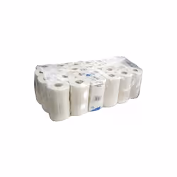 Fripa Basic Lot de 2 rouleaux de papier toilette 2 épaisseurs Blanc 100 % papier recyclé Dimensions des feuilles : 100 x 120  ...