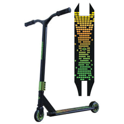 Schildkröt Funsports Kickless Universel Trottinette Stunt Noir, Vert, Jaune