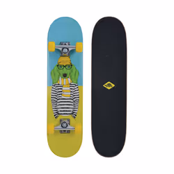 Schildkröt Funsports Kicker 31, Skateboard (classique), Multicolore, Erable, Image, 80 kg, 8 an(s)