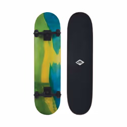Schildkröt Funsports Bigflip 31, Skateboard (classique), Multicolore, Erable, Motif, 100 kg, 8 an(s)
