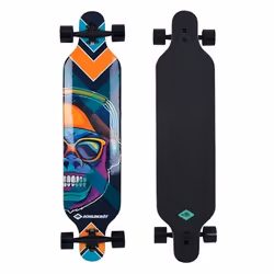 Longboard - SCHILDKROT - 41 Coolchimp - Mixte - Bois dérable et aluminium - Glisse urbaine