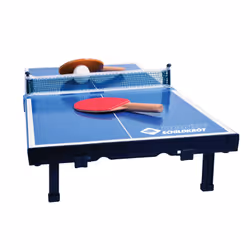 Donic Schildkröt 838576, Table de tennis de table, École, salle de jeu et centre de loisirs, Autonome, Bleu, Plastique, 6 pie ...