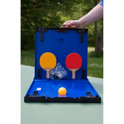 Donic Schildkröt 838576 table de tennis de table Autonome Bleu Plastique - Vue supplémentaire 9
