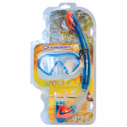 Schildkröt Funsports 940011 masque de plongée Bleu, Orange, Transparent Enfant
