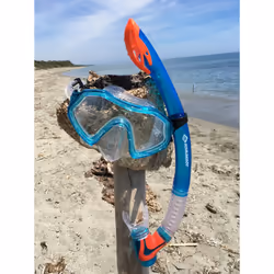 Schildkröt Funsports 940011 masque de plongée Bleu, Orange, Transparent Enfant - Vue supplémentaire 4