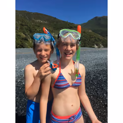 Schildkröt Funsports 940011 masque de plongée Bleu, Orange, Transparent Enfant - Vue supplémentaire 7