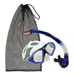 Schildkröt Funsports 940013 tuba En forme de J Bleu, Blanc