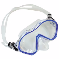 Schildkröt Funsports 940042, Enfant, Masque intégral, Plongée sous-marine, Verre trempé, Bleu, Transparent, 4 an(s)