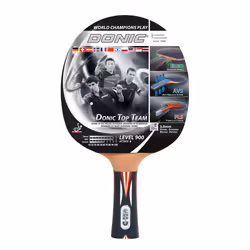 Donic Schildkröt Top Team 900, Raquette de tennis de table, Noir, Rouge, Blanc, Bois, Caoutchouc, Bois, 1 pièce(s)