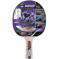 Donic Schildkröt Legends 800, Raquette de tennis de table, Rose, Bois, Bois, Bois, 1 pièce(s)