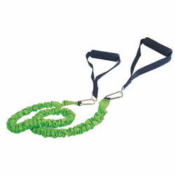 Schildkröt Fitness Expander Set Pro, Noir, Vert, Nylon, Caoutchouc thermoplastique (TPR), 1200 mm