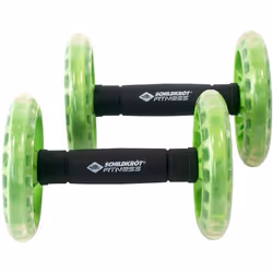 Schildkröt Fitness 960147, Universel, Noir, Élastomère thermoplastique (TPE), 2 pièce(s)