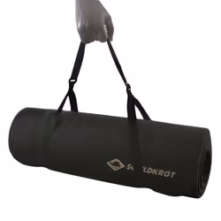 Schildkröt Fitness 960160 tapis de yoga Caoutchouc Noir