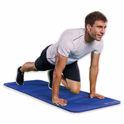 Schildkröt Fitness 960163 tapis de yoga Caoutchouc Bleu