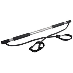 Barre de gymnastique Schildkrot Fitness Noir et Argent