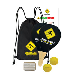 Schildkröt Funsports 970115 raquette de tennis Polyuréthane, Bois Noir, Bois, Jaune 2 pièce(s)
