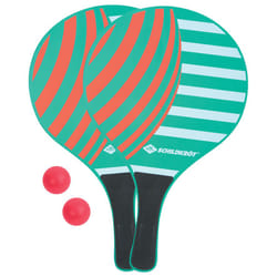 Schildkröt Funsports 970157 raquette de tennis de plage Contre-plaqué Vert, Orange, Blanc 2 pièce(s)