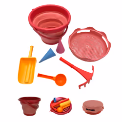 Schildkröt Funsports 970245, Ensemble de jouets de plage, Couleurs assorties, Rouge
