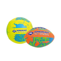 Schildkröt Funsports 970281 ballon de plage 9 cm mousse Orange, Jaune