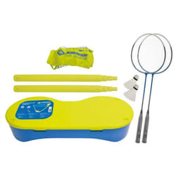 Schildkröt Funsports 970992 raquette de badminton Plastique, Acier Bleu, Jaune 2 pièce(s)