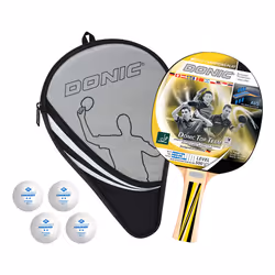 Donic Schildkröt Top Team 500, Kit de tennis de table, École, salle de jeu et centre de loisirs, Multicolore, Unisexe, Bois, ...