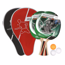 Donic Schildkröt Top Team 400, Raquette de tennis de table, Multicolore, Bois, 2 pièce(s), Balle de tennis de table