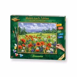 Schipper 609130824 livre et page à colorier Couleur par kit de peinture par numéros
