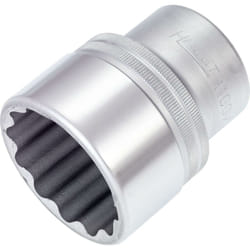 Douille 1100Z-46 ∙ Carré creux 1 pouce (25 mm) ∙ Profil à 12 pans extérieurs ∙ Taille 46 mm