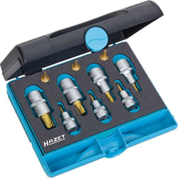 Werkzeug Satz 1557/10 ∙ Carré creux 1/4 pouce (6,3 mm), Carré creux 3/8 pouce (10 mm), Carré creux 1/2 pouce (12,5 mm) ∙ Profil TORX® intérieur ∙ T8