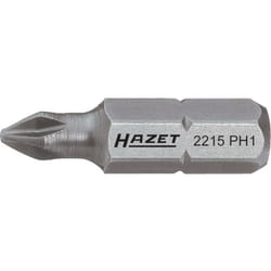 Embout-tournevis (bit) 2215-PH3 ∙ Hexagone massif 1/4 pouce (6,3 mm) ∙ Profil Phillips ph ∙ Taille PH3