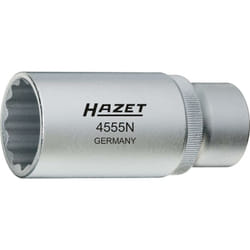 Douille spéciale pour injecteurs 4555N ∙ Carré creux 1/2 pouce (12,5 mm) ∙ Profil à 12 pans extérieurs ∙ Taille 27 mm