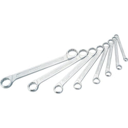 Hazet - Jeu de clés polygonales doubles 610N/8 ∙ Profil Traction à 12 pans extérieurs ∙ 8 pièces ∙ 6 x 7 – 21 x 22
