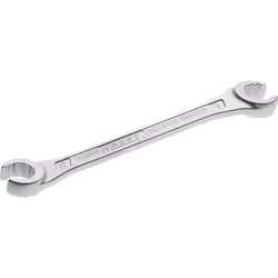 Pour les raccords filetés de tuyauterie, écrous-raccords et vis-raccords Têtes inclinées à 15° Ouverture de fourche 15° fendu ...