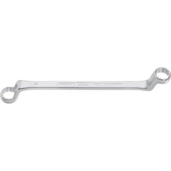 Clé polygonale double 630-24X27 ∙ Profil Traction à 12 pans extérieurs ∙ Taille 24 x 27 mm