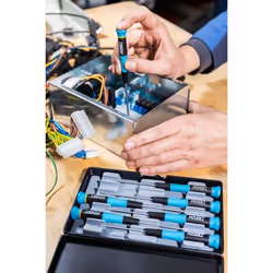 HAZET Elektronik-Schraubendreher-Satz 805/7, 7-teilig Jeu Offset screwdriver - Vue supplémentaire 4