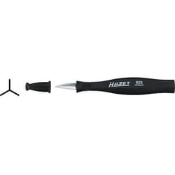 Grattoir triangulaire HAZET 823 - Longueur totale 148 mm