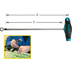 Hazet - Clé coudée pour vis à 6 pans creux 2 mm 828-2 Longueur de la lame: 100 mm n/a 1 pc(s) C71696