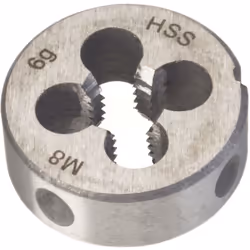 Filières pour filetages extérieurs Poids net (kg): 0.02 kg Fiche secteur Kein Stecker Filetage M 8 x 1,25 Taille de l'emballa ...