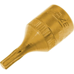 Douille mâle 8502-T15 ∙ Carré creux 1/4 pouce (6,3 mm) ∙ Profil torx® intérieur ∙ Taille T15