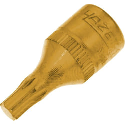 Douille mâle 8502-T27 ∙ Carré creux 1/4 pouce (6,3 mm) ∙ Profil TORX® intérieur ∙ Taille T27