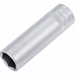 Exécution longue Avec moletage Surface : chromée DIN 3124, ISO 2725-1 Made In Germany Entraînement : Carré creux 1/4 pouce (6 ...