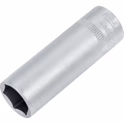 Exécution longue Avec moletage Surface : chromée DIN 3124, ISO 2725-1 Made In Germany Entraînement : Carré creux 1/4 pouce (6 ...