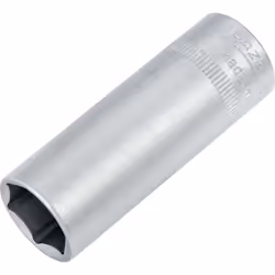 Exécution longue Avec moletage Surface : chromée DIN 3124, ISO 2725-1 Made In Germany Entraînement : Carré creux 1/4 pouce (6 ...