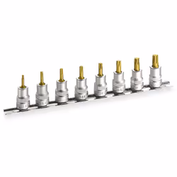 HAZET 8802T/8H, 8 pièce(s), 76,2 / 8 mm (3 / 8"), Acier, 240 mm, 431 g