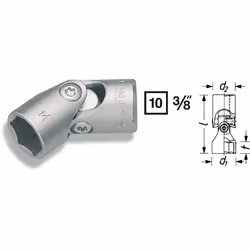 HAZET 880G-17, 1 pièce(s), 76,2 / 8 mm (3 / 8"), Sulfate de chondroïtine, 46 mm, 61 g