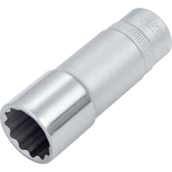 Douille 880TZ-16 ∙ Carré creux 3/8 pouce (10 mm) ∙ Profil Traction à 12 pans extérieurs ∙ Taille 16 mm